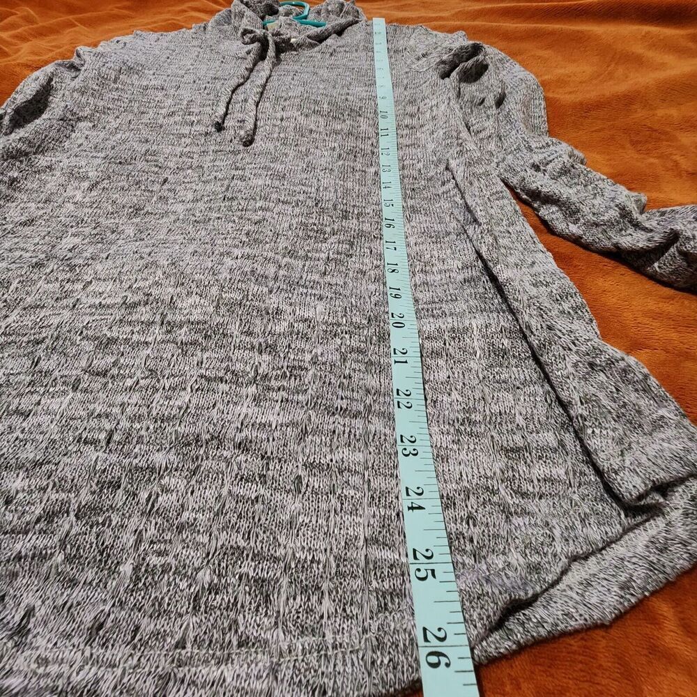 Ever Hottie Lightweight Hoodie Sweater Size Small Gray Color.  New - Picture 6 of 9